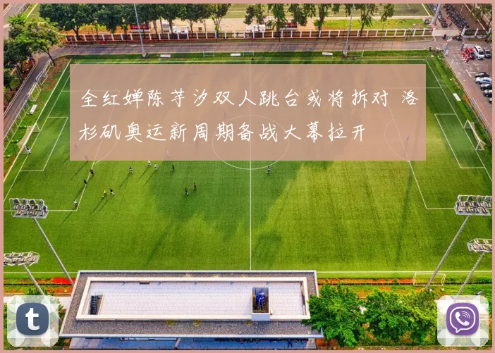 全红婵陈芋汐双人跳台或将拆对 洛杉矶奥运新周期备战大幕拉开